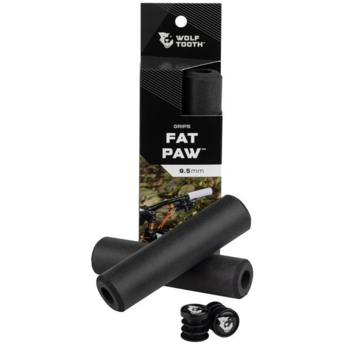 Wolf Tooth Fat Paw Grips 9.5Mm Black