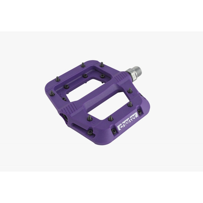 RACEFACE PEDAL, CHESTER, PURPLE - Open Box (Without Box)