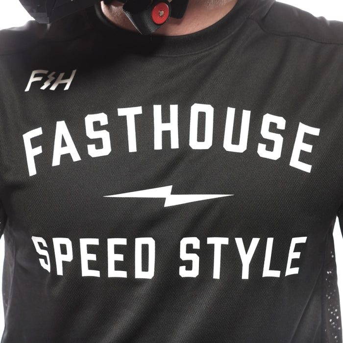 Fasthouse Grindhouse Grit Jersey Black  Large