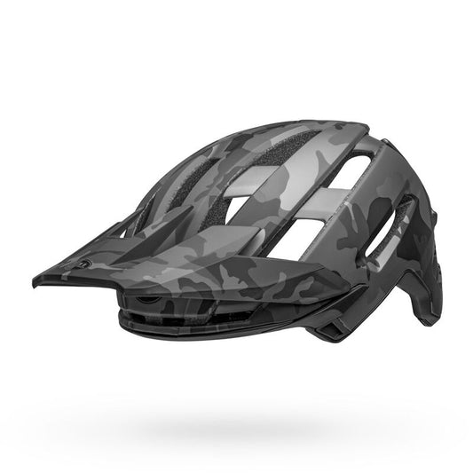 Bell Bike Super Air R Spherical Bicycle Helmets Matte/Gloss Black Camo Small