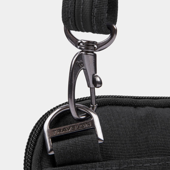 Travelon Metro Anti-Theft Stadium Mini Crossbody Black