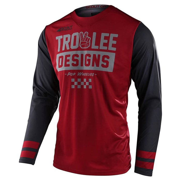 Troy Lee Designs Scout GP Burgundy/Dark Gray 2X-Large