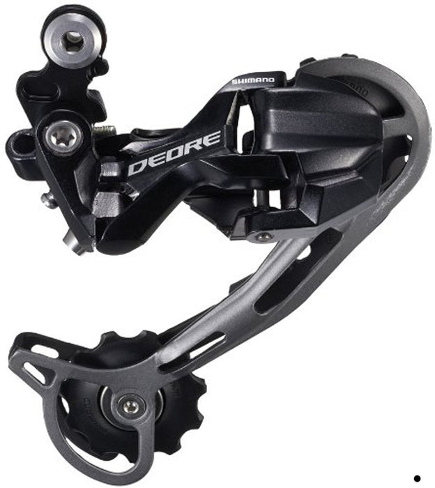 SHIMANO REAR DERAILLEUR, RD-M592, DEORE, SGS 9-SPEED TOP-NORMAL DIRECT ATTACHMENT,SHADOW DESIGN