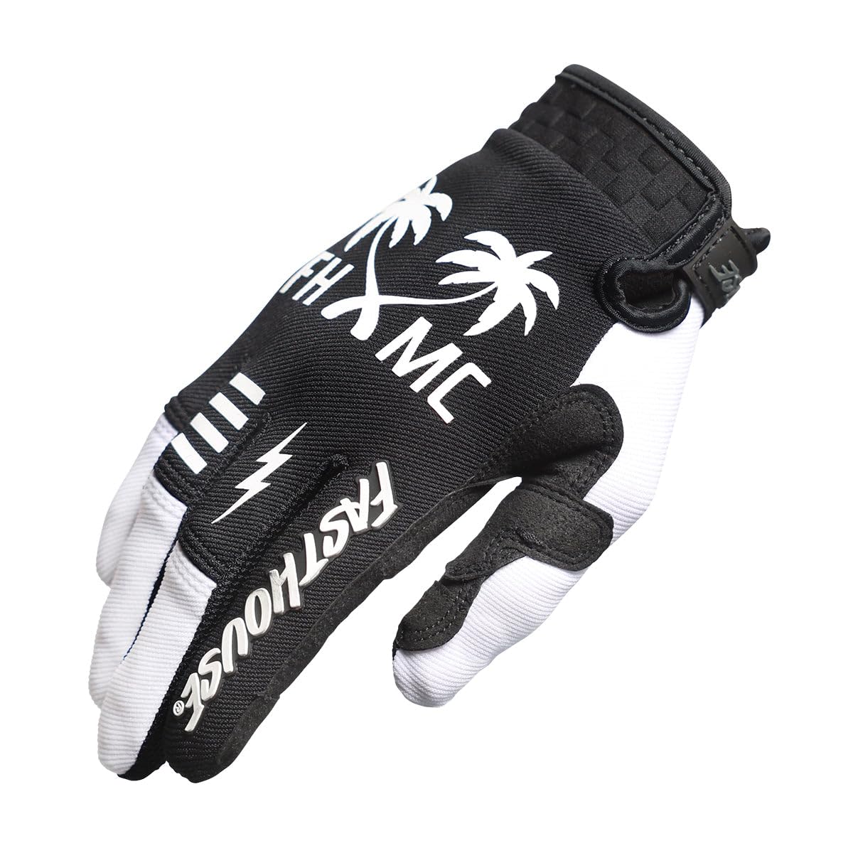 Fasthouse Speed Style Paradise Glove White/Black Medium