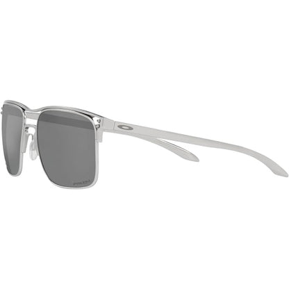Oakley Mens Holbrook Ti Square Sunglasses Satin Chrome W/ Prizm Black
