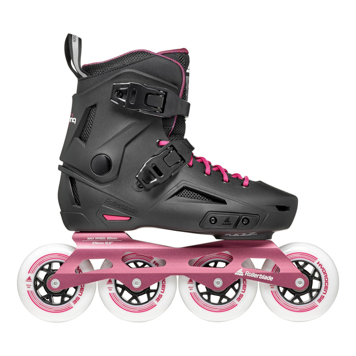 Rollerblade Lightning 90 Womens Black/Sangria 5/5.5