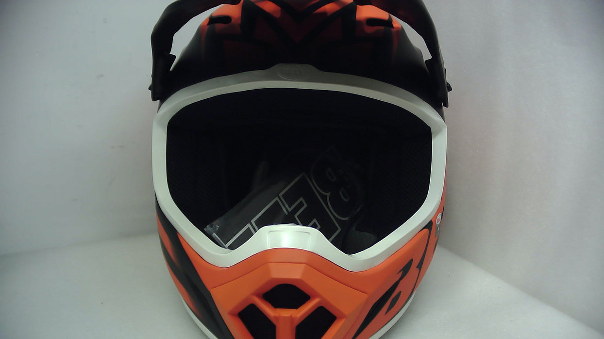 Bell Moto MX-9 MIPS Disrupt Matte Black/Orange Medium - (Without Original Box)