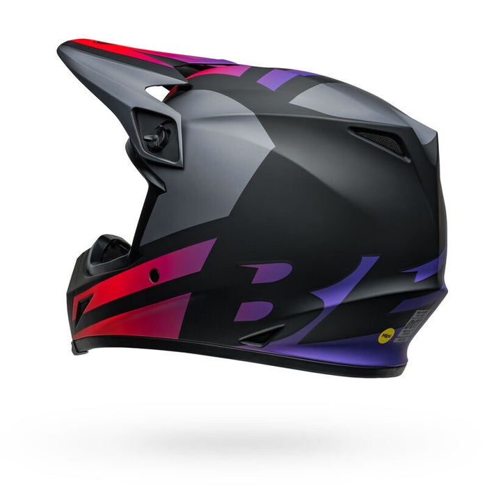 Bell Moto MX-9 MIPS Alter Ego Matte Black/Red X-Small