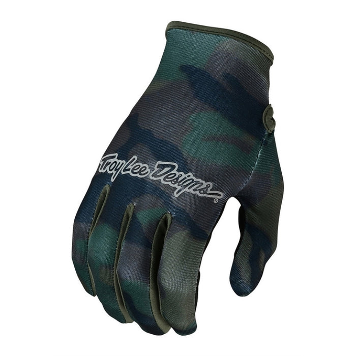 Troy Lee Designs Flowline Glove Brushed Camo Army Medium