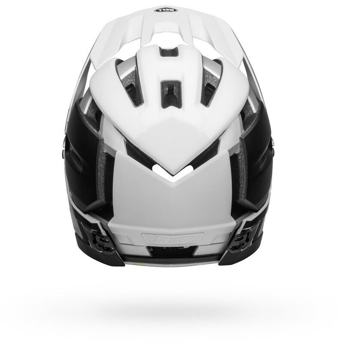 Bell Bike Super Air R Spherical Bicycle Helmets Matte Black/White Large