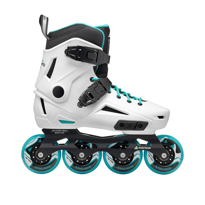 Rollerblade Lightning Womens White/Aqua 8/8.5