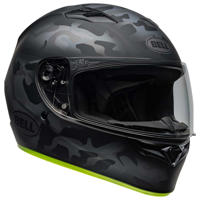 Bell Moto Qualifier Stealth Matte Hi-Viz/Camo Large - Open Box (Without Box)