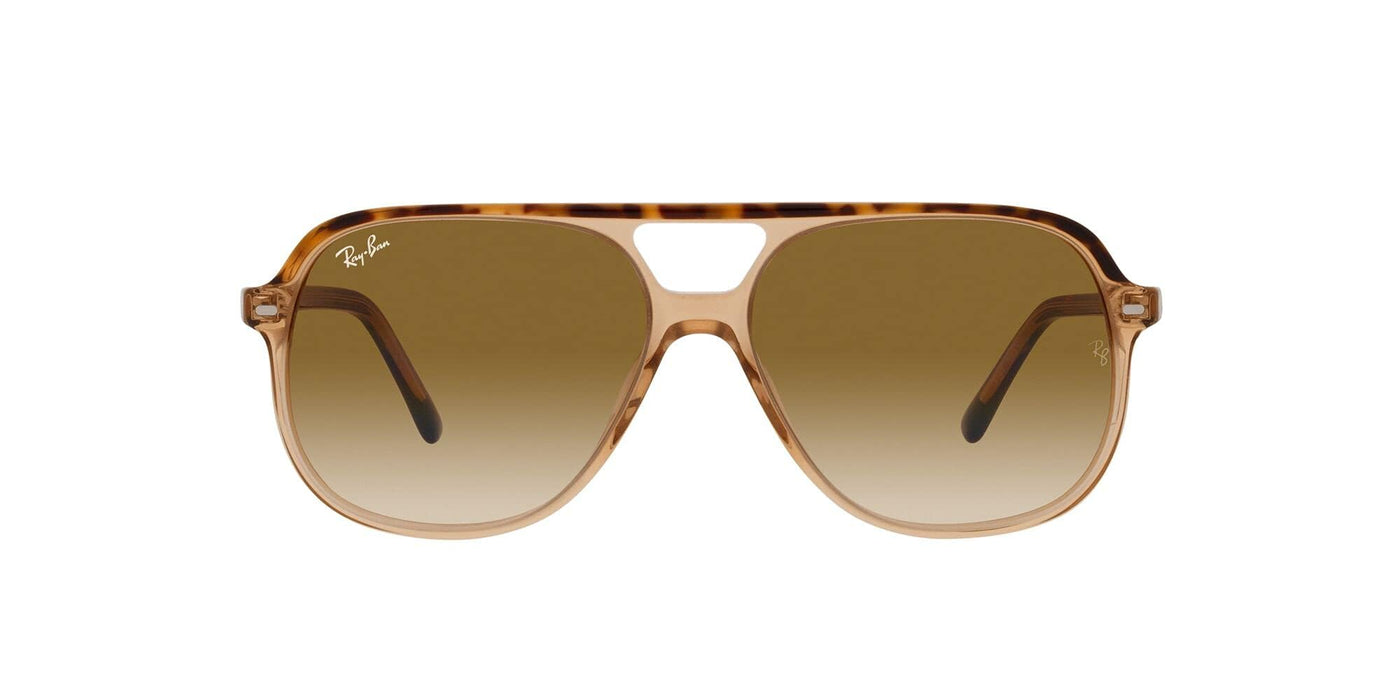 Rayban Bill Havana On Transparent Brown/Clear Gradient Brown 56