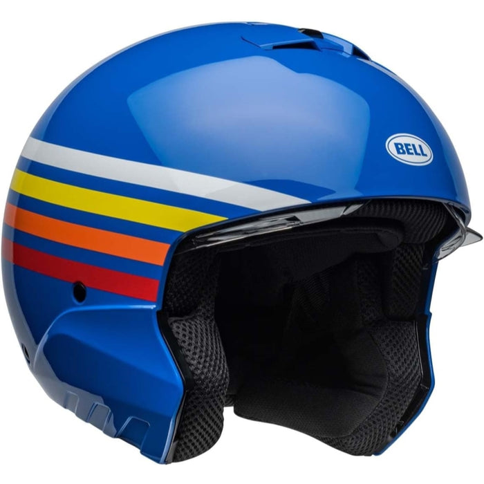 Bell Moto Broozer Prime Gloss Blue Medium