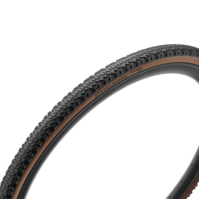 Pirelli Cinturato GRAVEL RC, Gravel Tire, 700x45C, Folding, Tubeless Ready, SpeedGrip, TechWALL+, 127TPI, Tanwall