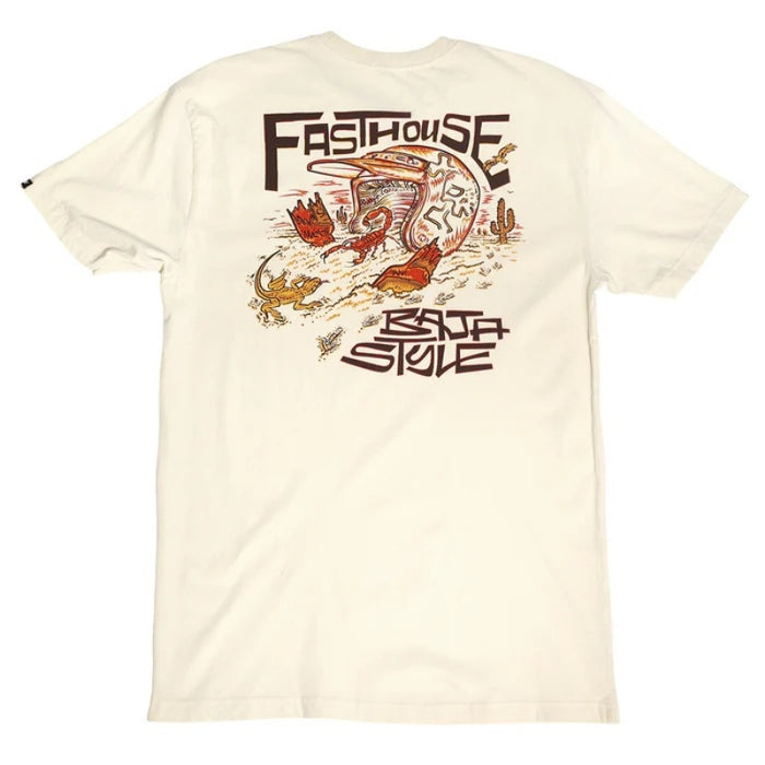 Fasthouse Baja Style SS Tee Natural  Large