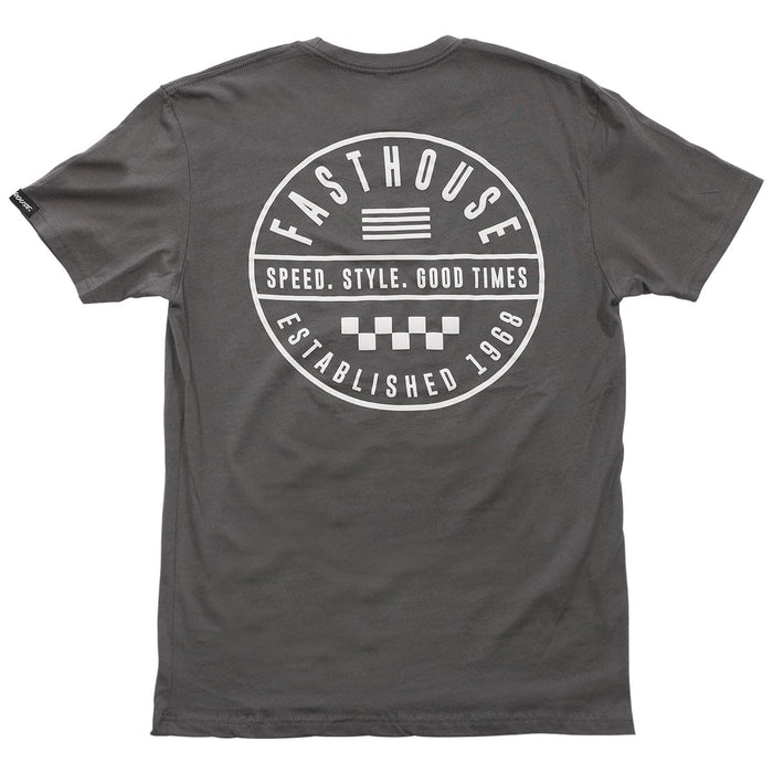 Fasthouse Statement SS Tee Gunmetal Medium