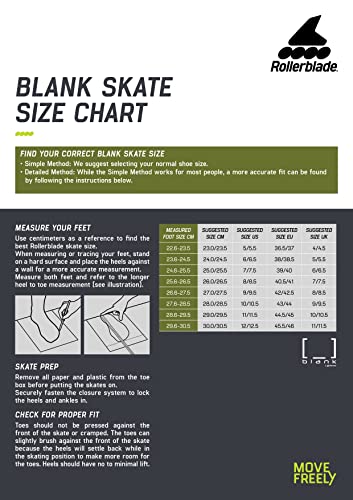 Rollerblade Blank Team Pigeon 8/8.5