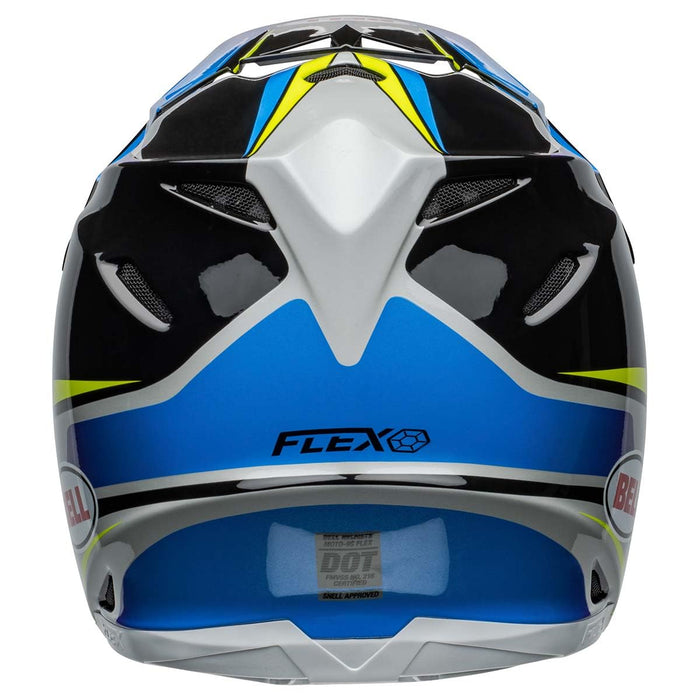 Bell Moto Moto-9S Flex Gloss Pro Circuit 24 Black/Blue Large