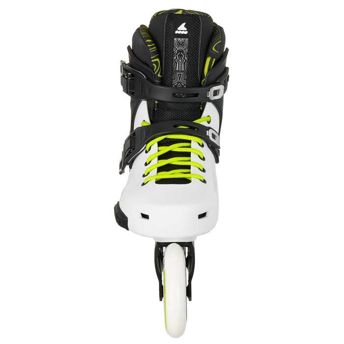 Rollerblade Lightning 110 White/Black 9/9.5 - Open Box (Without Box)