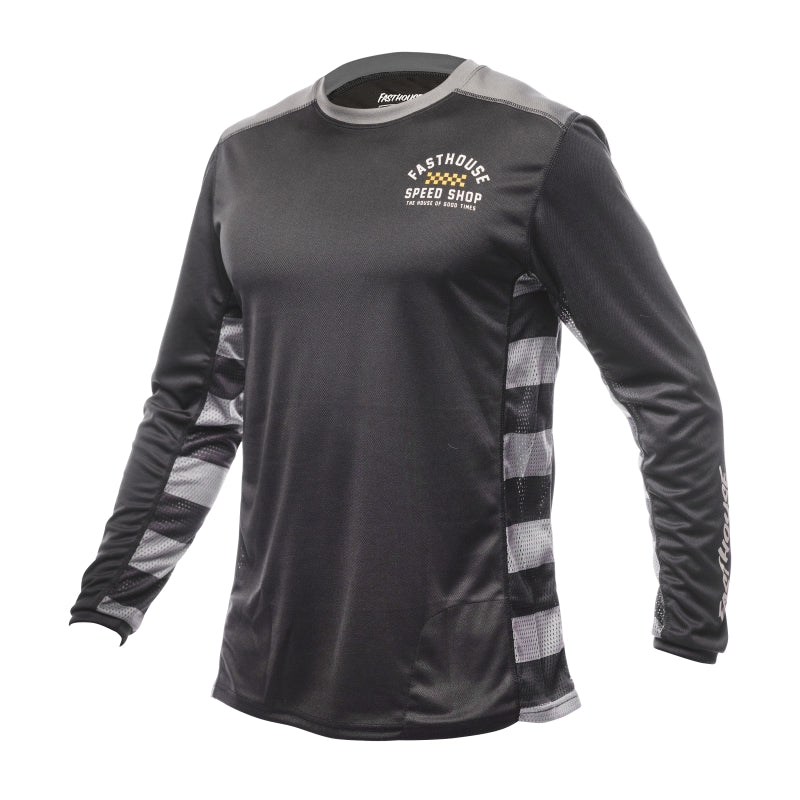 Fasthouse Classic Outland LS Jersey Black 3X-Large