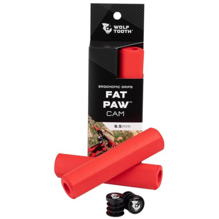 Wolf Tooth Fat Paw Cam Grips 9.5Mm Red