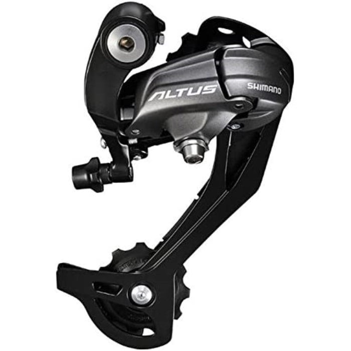 SHIMANO REAR DERAILLEUR, RD-M370-L, ALTUS, SGS 9-SPEED, DIRECT ATTACHMENT, BLACK