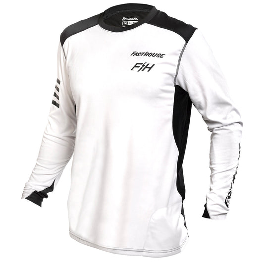 Fasthouse Alloy Rally LS Jersey White Small