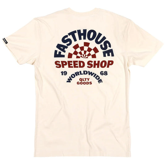 Fasthouse Deco SS Tee Natural 2X-Large