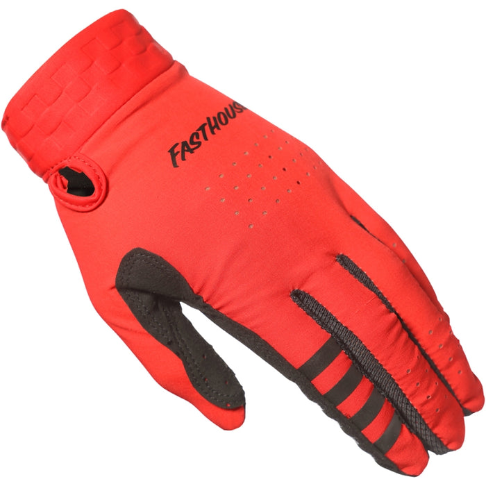 Fasthouse Helix Podium Glove Red  Medium