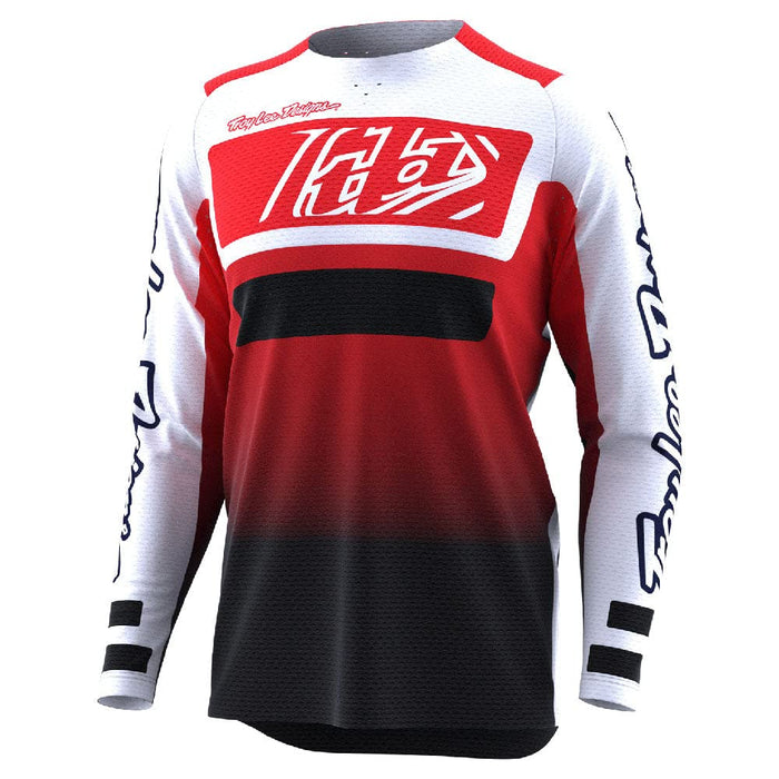 Troy Lee Designs Se Pro Air Jersey  Lanes Red/Black Md Medium