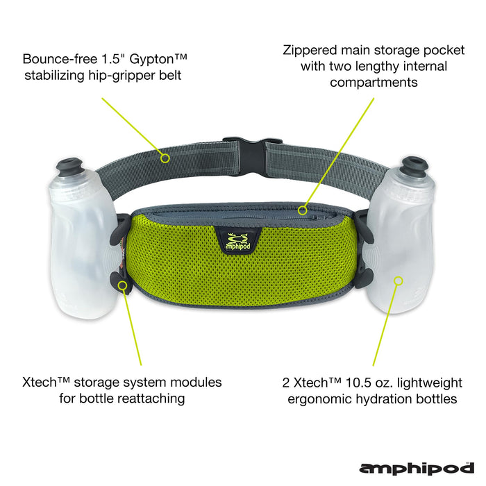 Amphipod RunLite 10K 2 Bottle Hydration Belt