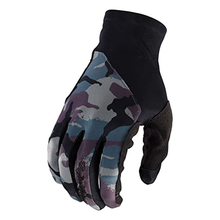 Troy Lee Designs Flowline Glove Camo Army Green Medium