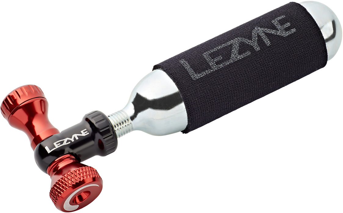 Lezyne Control Drive Co2 Bicycle Pump Red Gloss No Cartridge