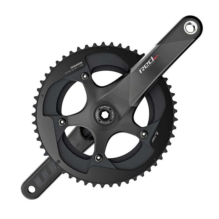 SRAM, Red, Crankset, 11 sp., 172.5, 50/34T, BCD: 110mm, GXP, 68/70mm, 45.5mm, Carbon