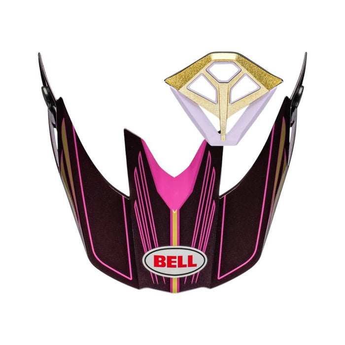 Bell Powersports Moto-10 Visor/Mouthpiece Kit Motorcycle Helmet Accessories