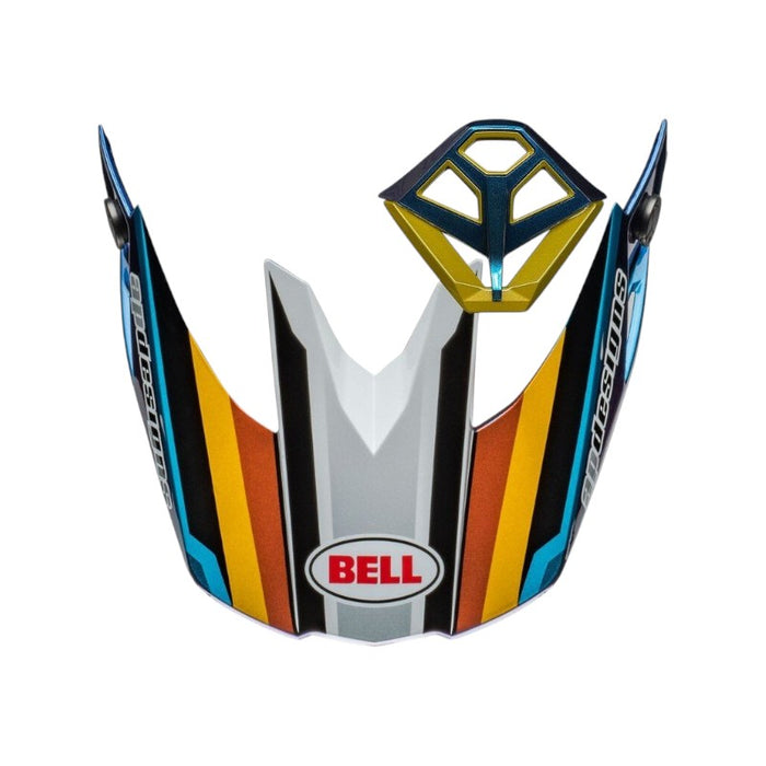 Bell Powersports Moto-10 Visor/Mouthpiece Kit Motorcycle Helmet Accessories