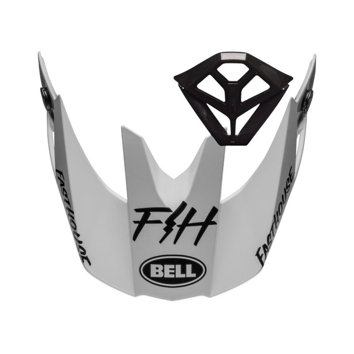 Bell Powersports Moto-10 Visor/Mouthpiece Kit Motorcycle Helmet Accessories