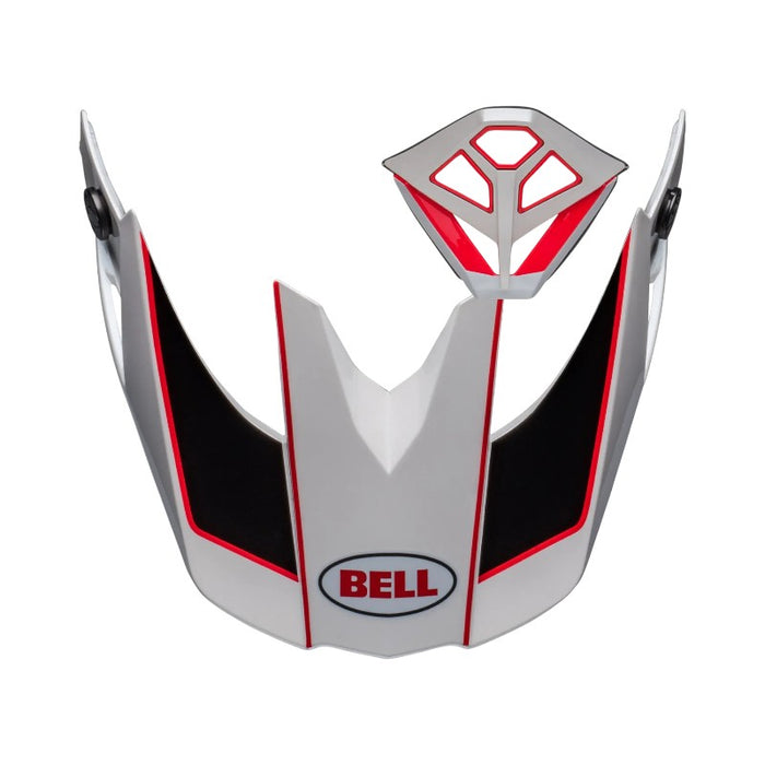 Bell Powersports Moto-10 Visor/Mouthpiece Kit Motorcycle Helmet Accessories