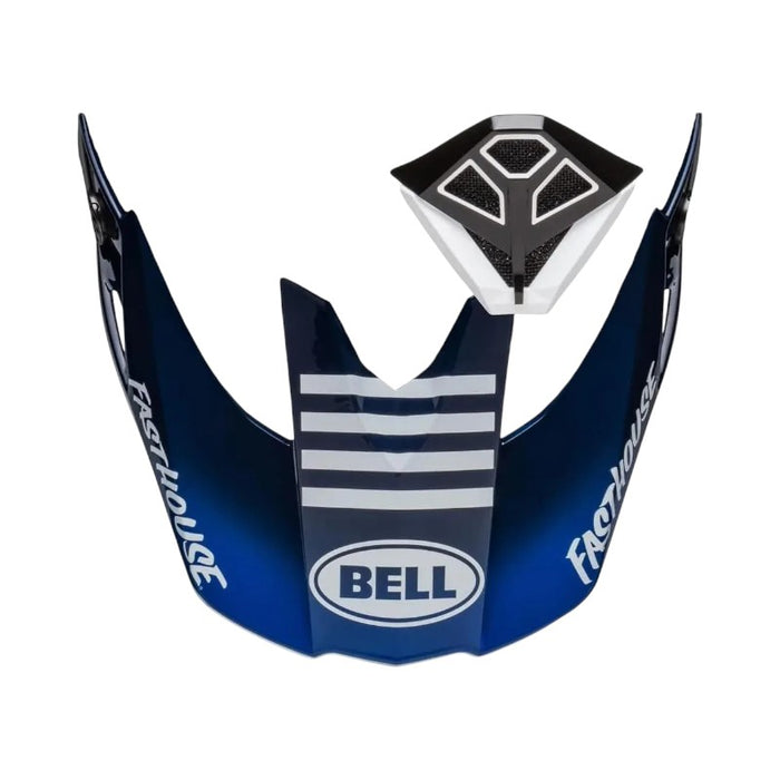 Bell Powersports Moto-10 Visor/Mouthpiece Kit Motorcycle Helmet Accessories