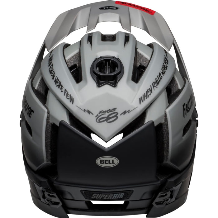 Bell Bike Super Air R Spherical Bicycle Helmets Matte/Gloss Grays Medium