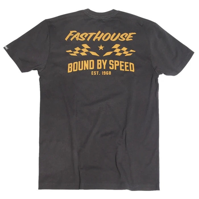 Fasthouse Bound SS Tee Black  Small