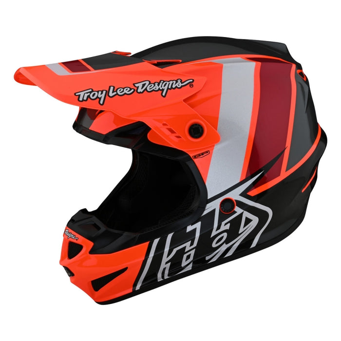 Troy Lee Designs Gp Helmet Nova No Mips Glo Orange Large