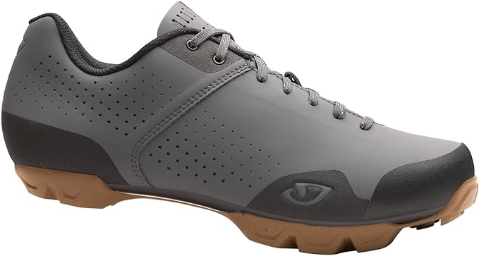 Giro Privateer Lace Mens Bicycle Shoes Dark Shadow/Gum 43