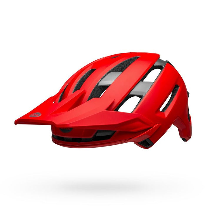 Bell Bike Super Air R Spherical Mountain Helmets Matte/Gloss Red/Gray Small - Open Box (Without Box)