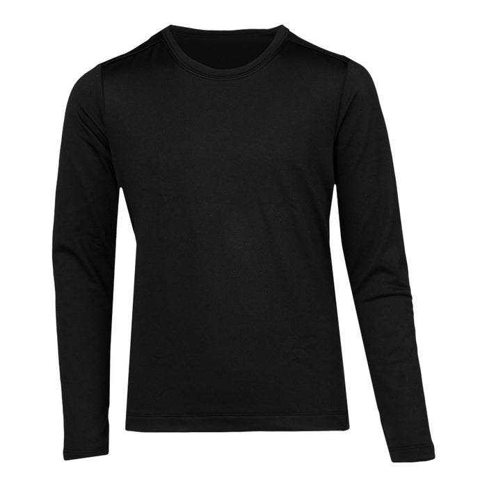 Polarmax Micro Fleece Crew Youth Black Small