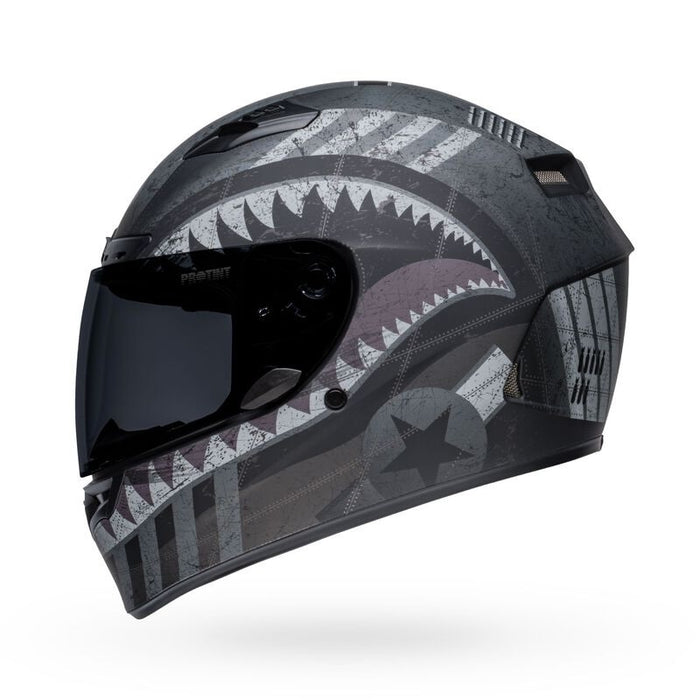 Bell Moto Qualifier DLX MIPS Devil May Care Matte Black/Gray Large