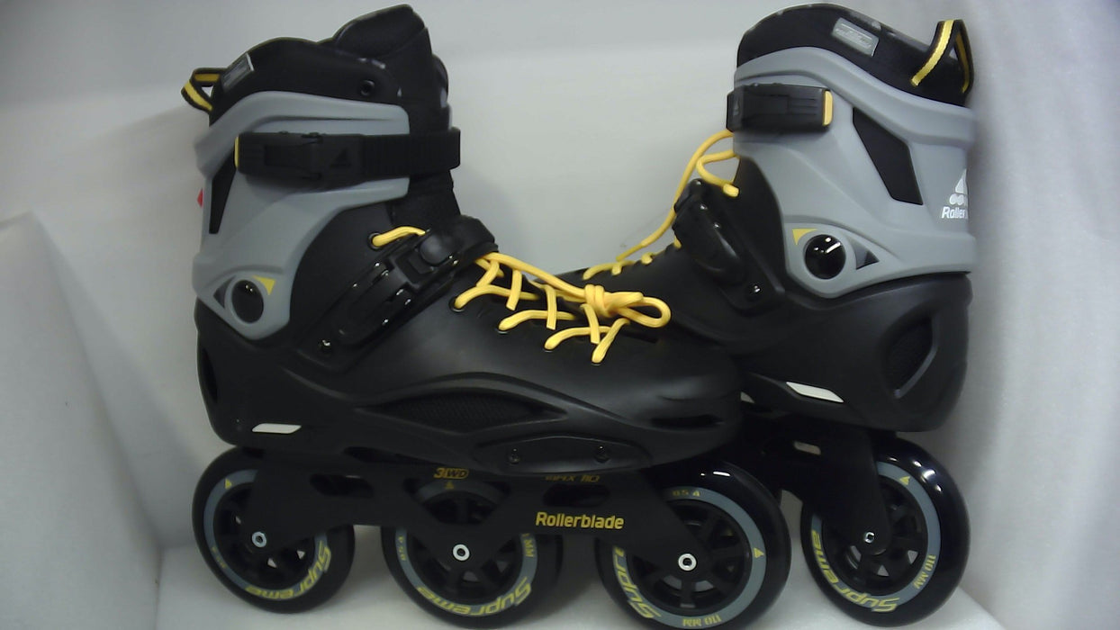 Rollerblade RB 110 Mens Black/Saffron Yellow 11 (Without Original Box)