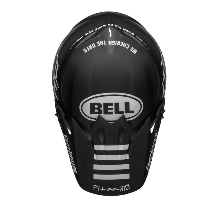 Bell Moto MX-9 MIPS Fasthouse Prospect Matte Black/White Medium