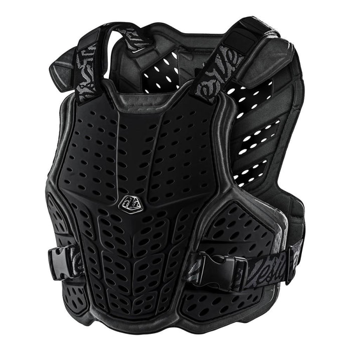 Troy Lee Designs Rockfight Chest Protector Solid Black X-Small/Small